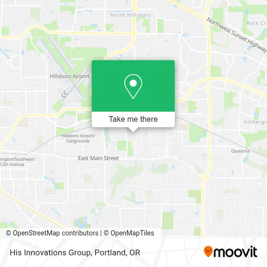 His Innovations Group map