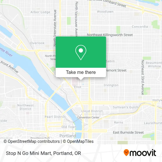Stop N Go Mini Mart map