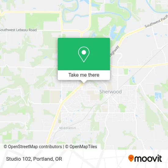 Studio 102 map