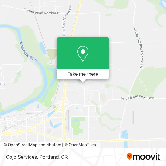 Cojo Services map