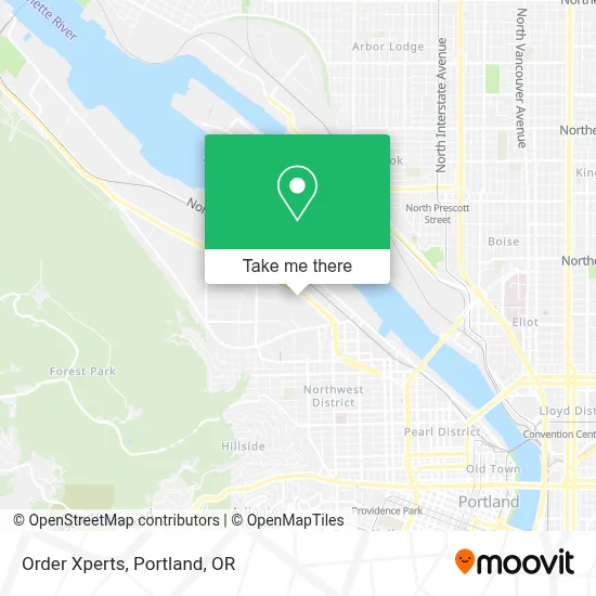 Order Xperts map