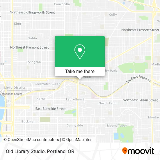 Old Library Studio map