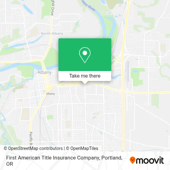 First American Title Insurance Company map