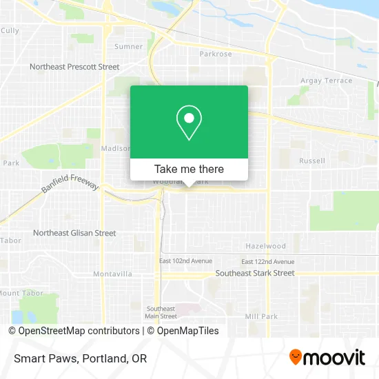 Smart Paws map