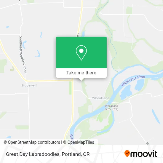 Great Day Labradoodles map