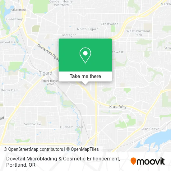 Dovetail Microblading & Cosmetic Enhancement map