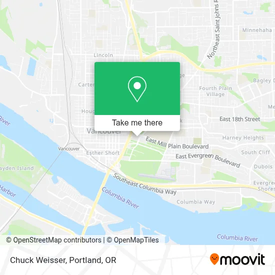 Chuck Weisser map
