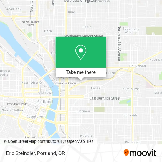 Eric Steindler map