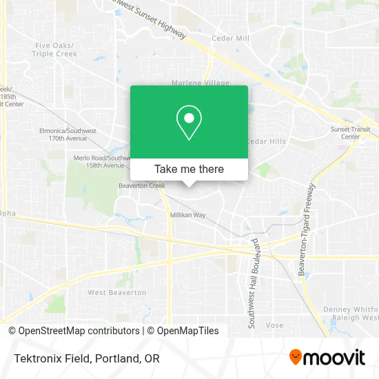 Tektronix Field map