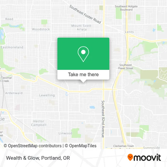 Wealth & Glow map