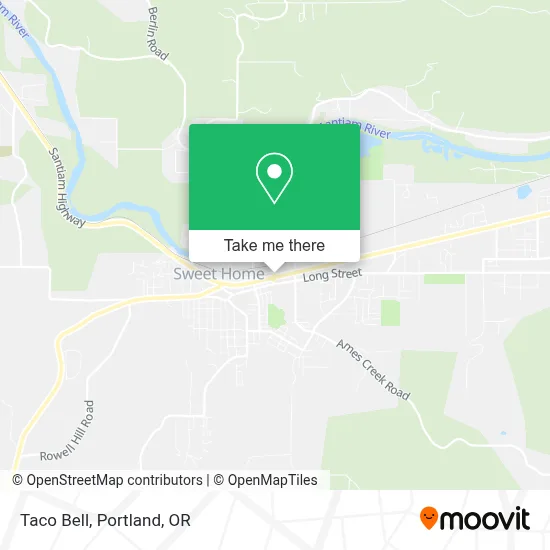 Taco Bell map