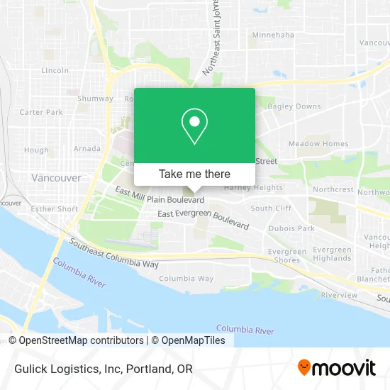 Gulick Logistics, Inc map