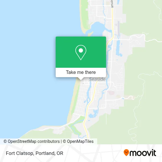 Fort Clatsop map