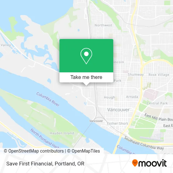 Save First Financial map