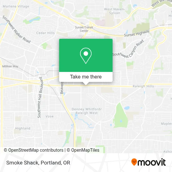 Smoke Shack map