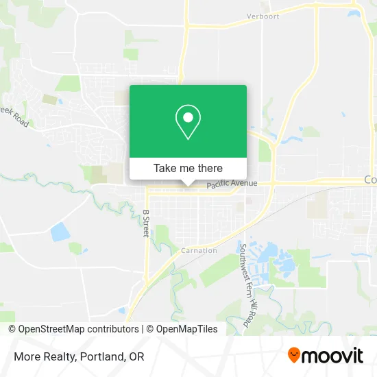 More Realty map