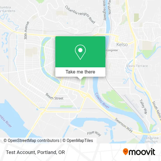 Test Account map