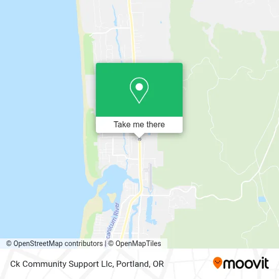 Ck Community Support Llc map