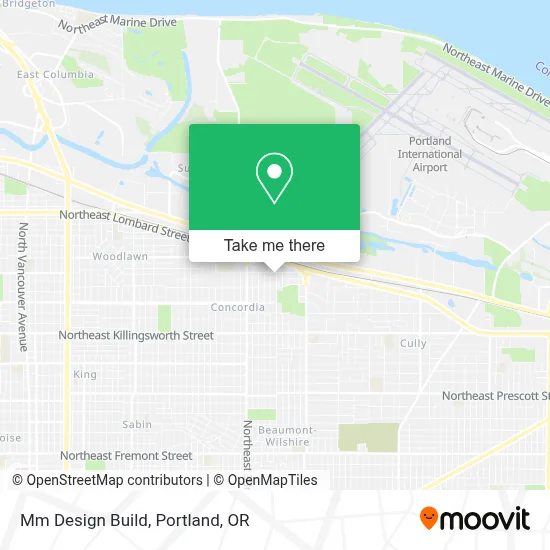 Mm Design Build map
