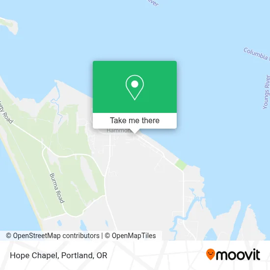 Hope Chapel map
