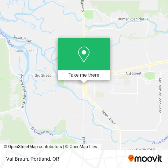 Val Braun map