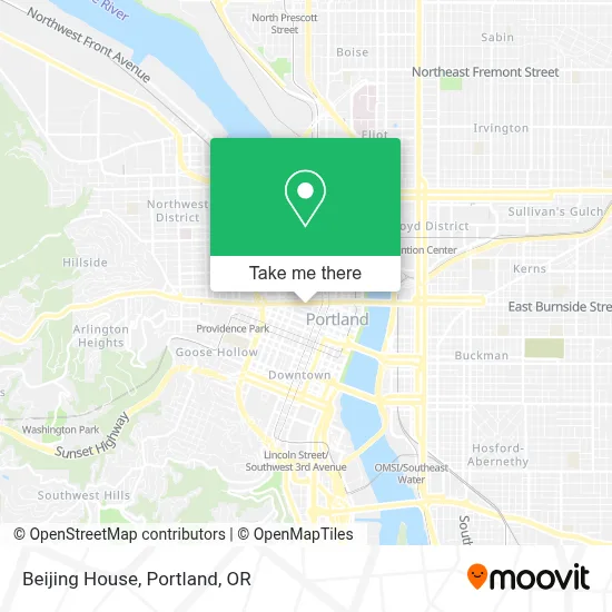 Beijing House map