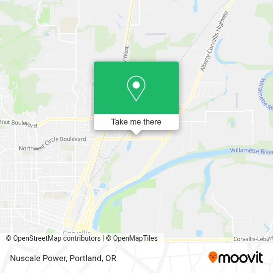 Nuscale Power map