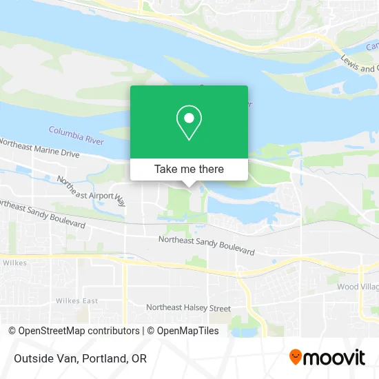 Outside Van map