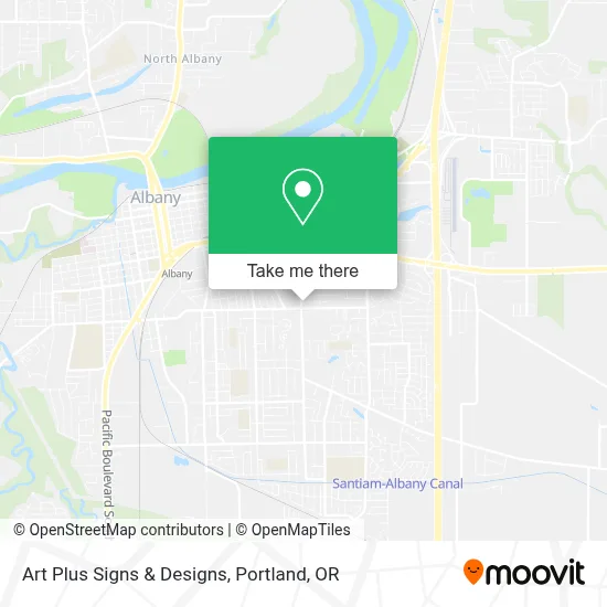 Art Plus Signs & Designs map