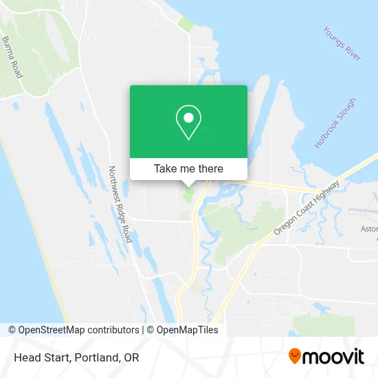 Head Start map
