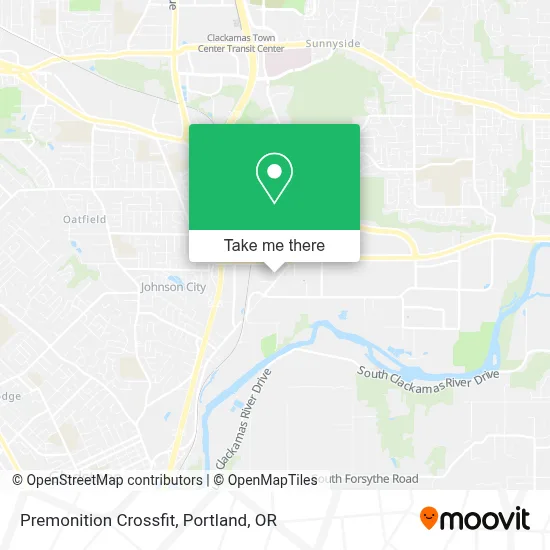 Premonition Crossfit map
