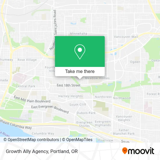 Growth Ally Agency map