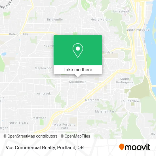 Vcs Commercial Realty map