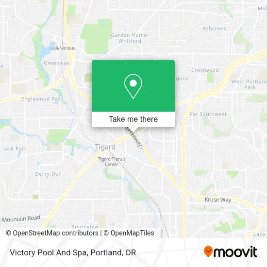 Victory Pool And Spa map