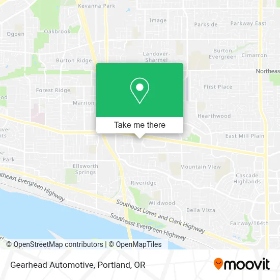 Gearhead Automotive map