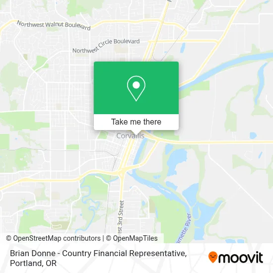 Brian Donne - Country Financial Representative map
