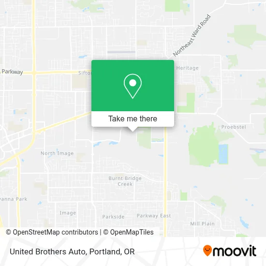 United Brothers Auto map