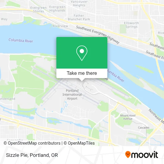Sizzle Pie map