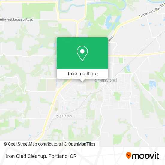 Iron Clad Cleanup map