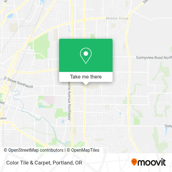 Color Tile & Carpet map