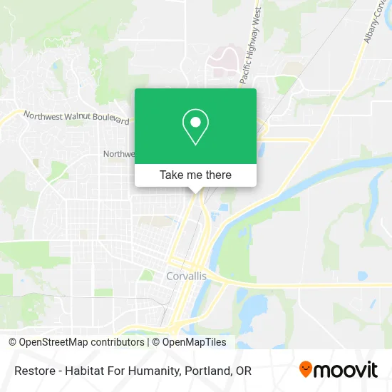 Restore - Habitat For Humanity map