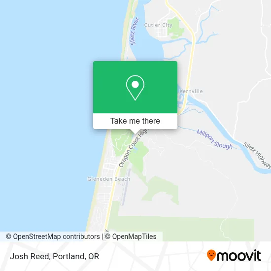 Josh Reed map