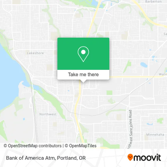 Bank of America Atm map