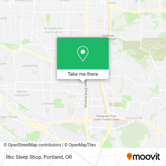 Rkc Sleep Shop map