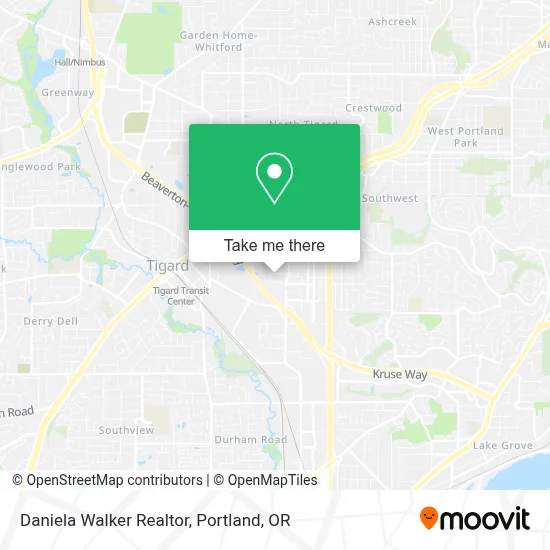 Daniela Walker Realtor map
