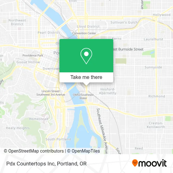 Pdx Countertops Inc map