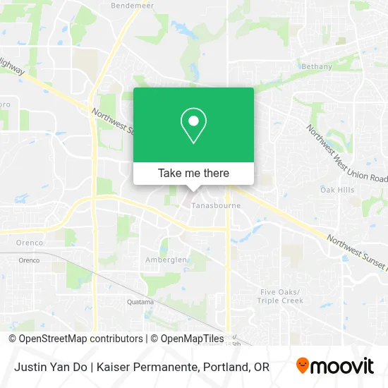 Justin Yan Do | Kaiser Permanente map
