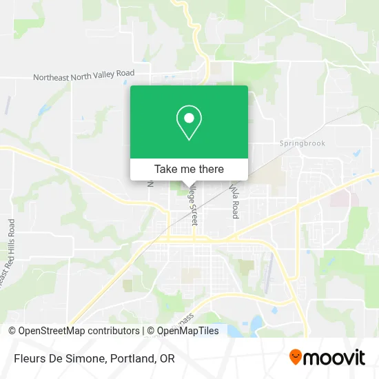 Fleurs De Simone map