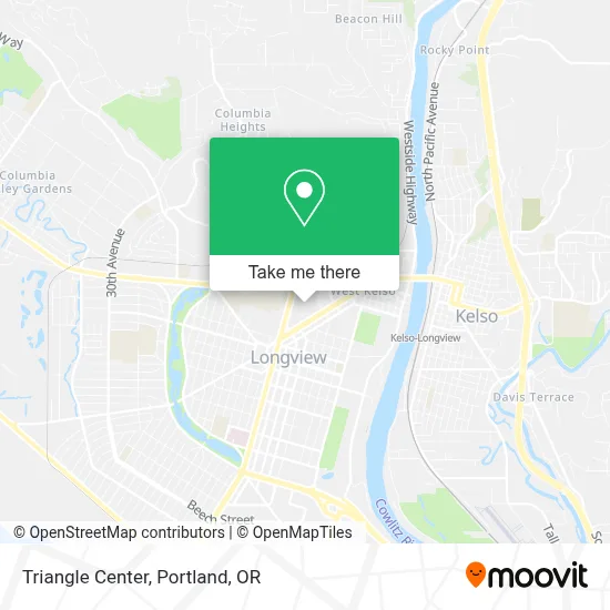 Triangle Center map