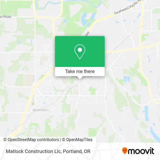 Matlock Construction Llc map